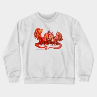Valentines Dragons- Together Crewneck Sweatshirt